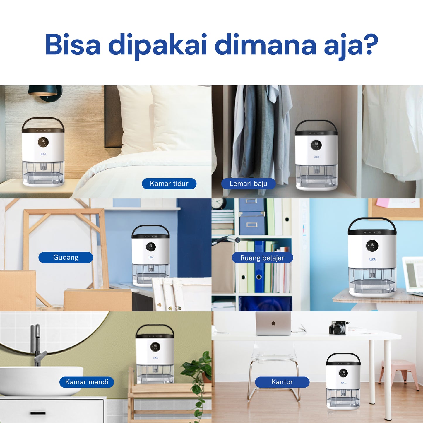 LEKA DH6223 Breeze Dehumidifier