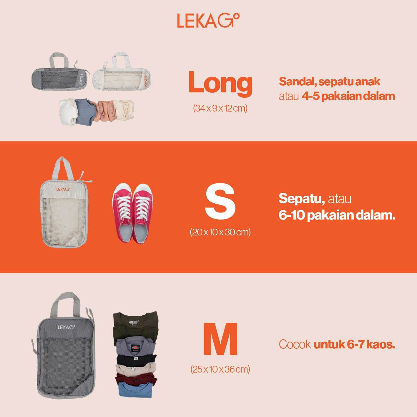 LEKA Go! Space Organizer