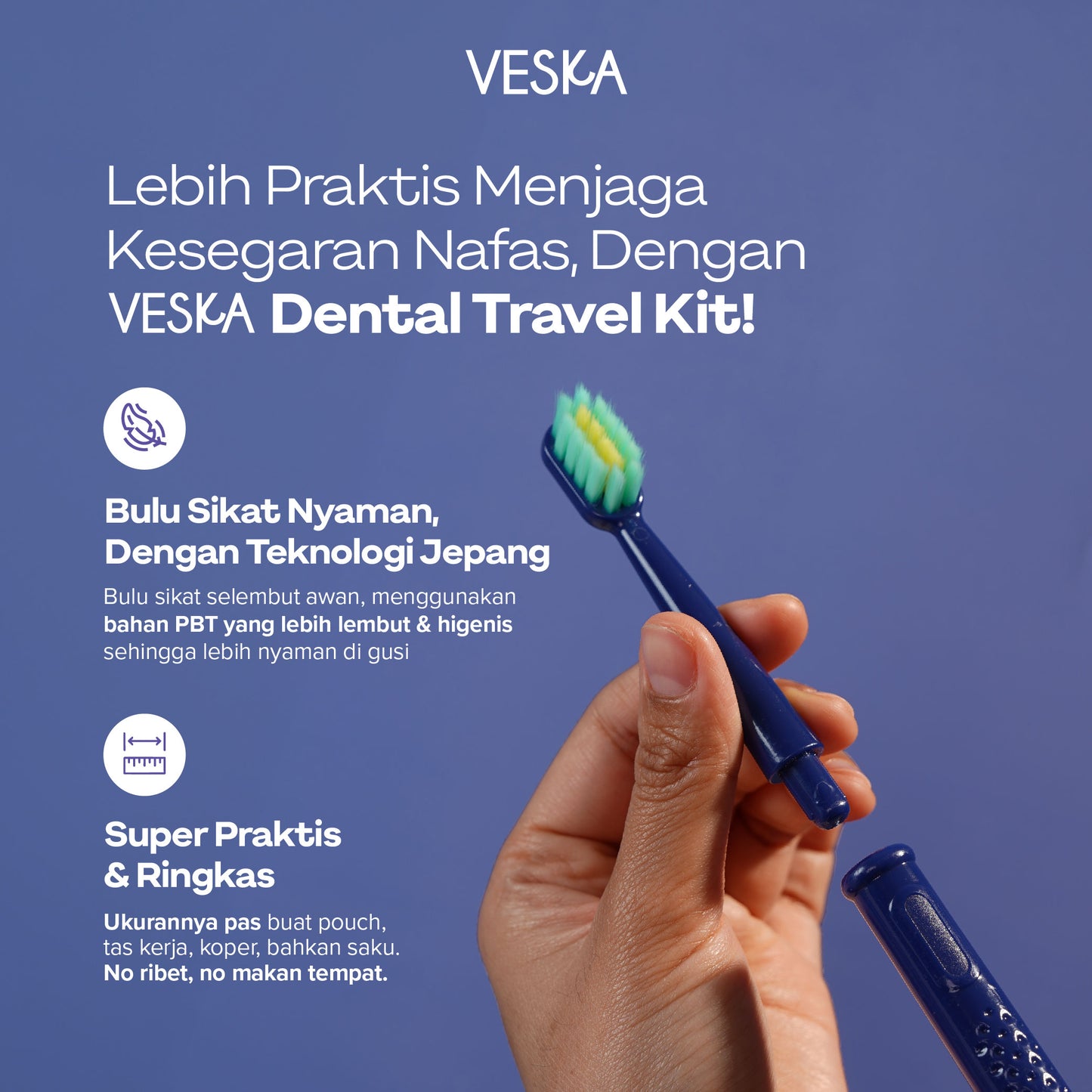 Veska by LEKA Dental Travel Kit