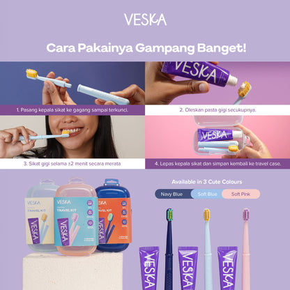 Veska by LEKA Dental Travel Kit
