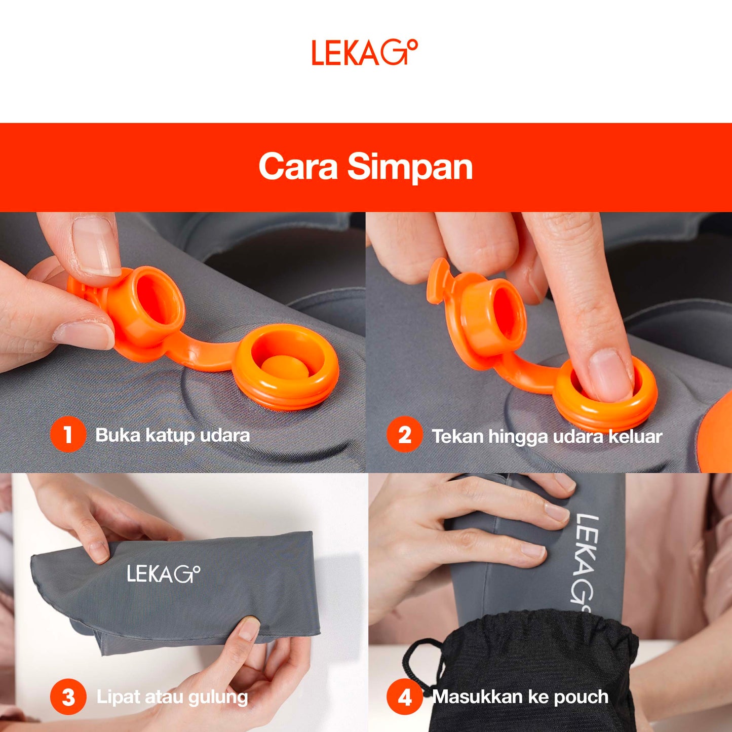 LEKA Go! Air Pillow
