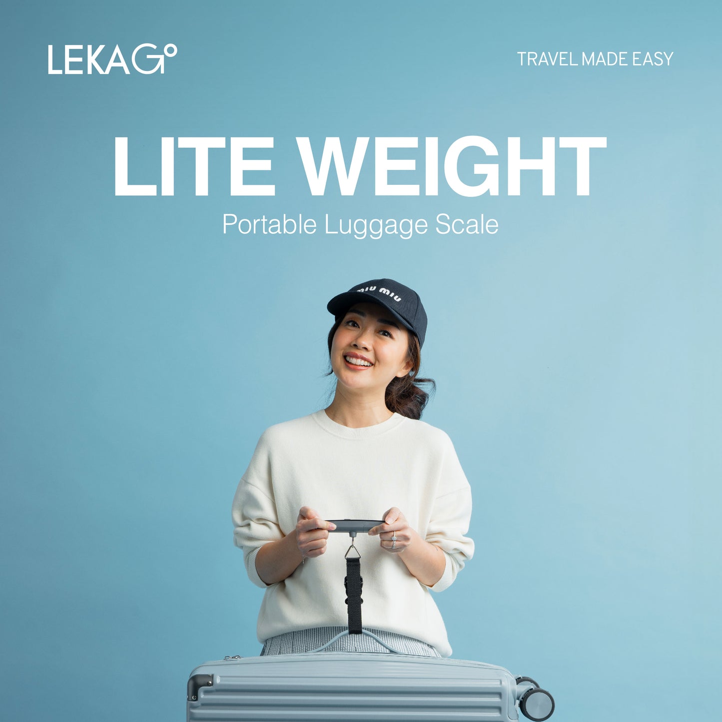 LEKA Go! Lite Weight Portable Digital Scale
