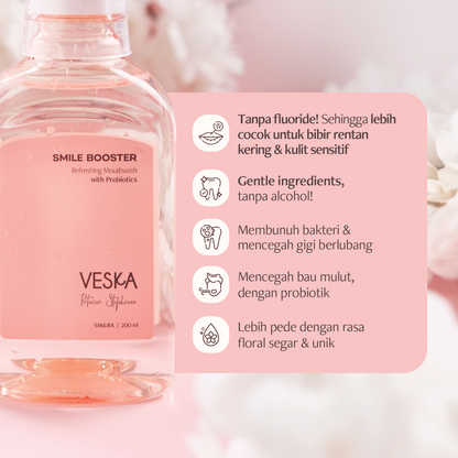 Veska by LEKA Mouthwash  x Patricia Stephanie