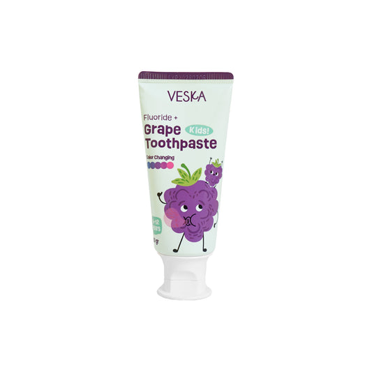 Veska by LEKA Smile Booster Kids Toothpaste Grape (6-12 Years)