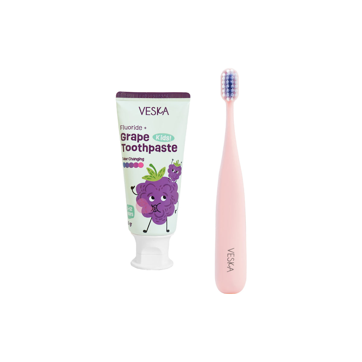 Veska by LEKA Smile Booster Kids Toothpaste Grape (6-12 Years)